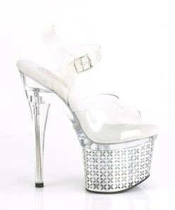 Pleaser Direct Platform Shoes Discolite 708FLP LED Illuminated Platforms