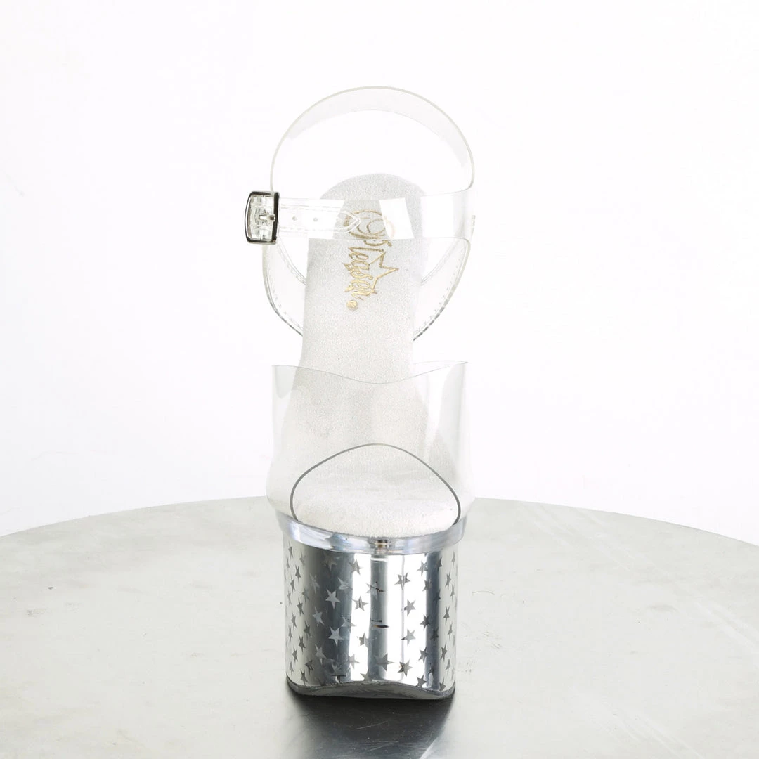 Pleaser Direct Discolite 708STAR LED Illuminated Platforms Platform Shoes 2 Pleaser Direct Discolite 708STAR LED Illuminated Platforms Platform Shoes