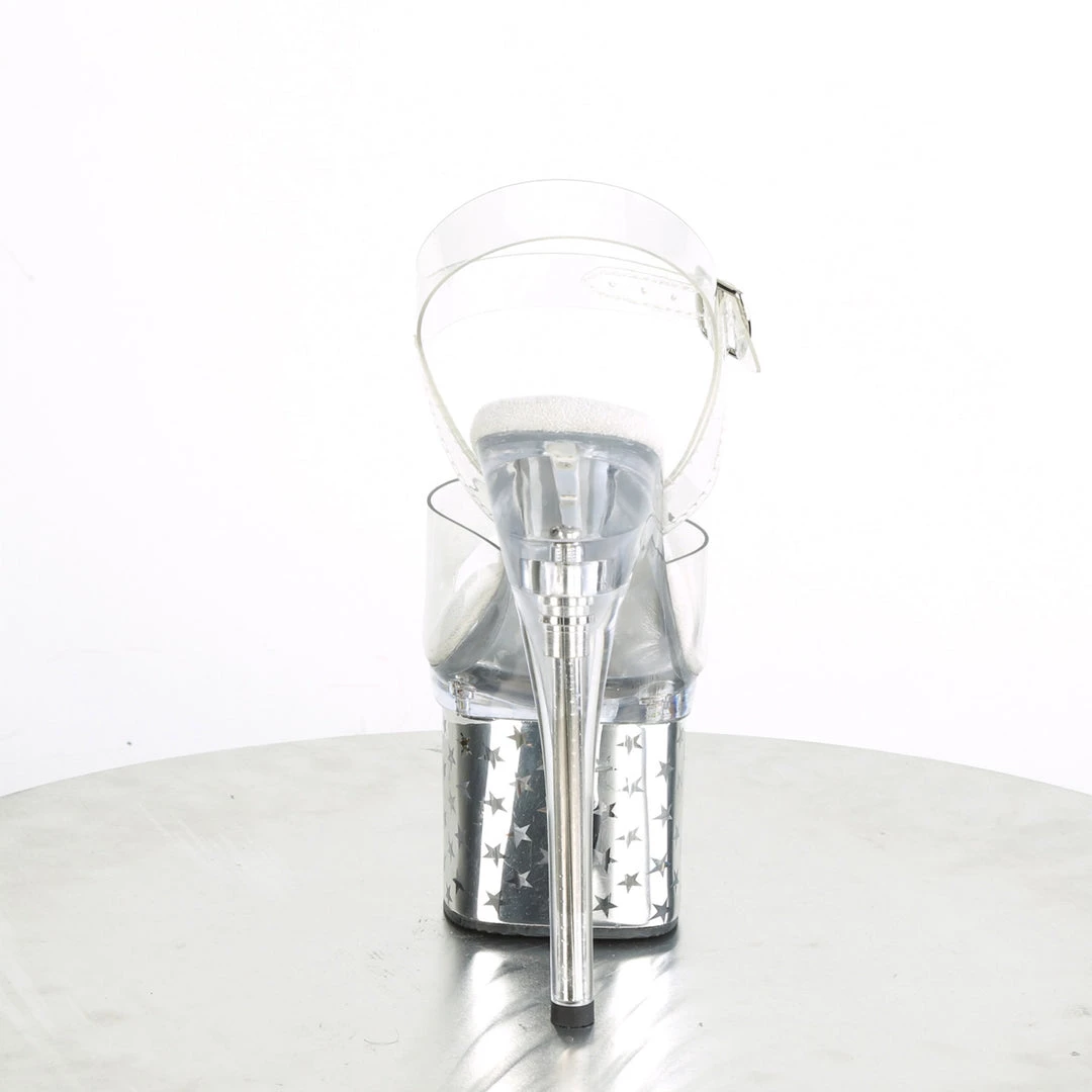 Pleaser Direct Discolite 708STAR LED Illuminated Platforms Platform Shoes 4 Pleaser Direct Discolite 708STAR LED Illuminated Platforms Platform Shoes