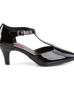 Pleaser Direct Divine 415 Black Patent Pumps 9 Pleaser Direct Divine 415 Black Patent Pumps