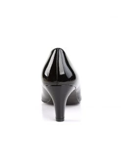 Pleaser Direct Larger Size Shoes Divine 420 Black Patent Pump Heels 8 Pleaser Direct Larger Size Shoes Divine 420 Black Patent Pump Heels