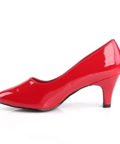 Pleaser Direct Divine 420 Red Patent Pump Heels 7 Pleaser Direct Divine 420 Red Patent Pump Heels