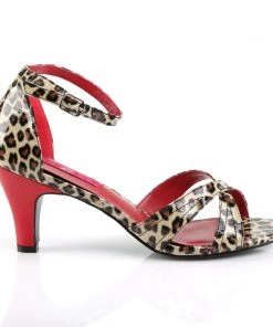 Pleaser Direct Divine 435 Leopard Print Sandals Larger Size Shoes 9 Pleaser Direct Divine 435 Leopard Print Sandals Larger Size Shoes