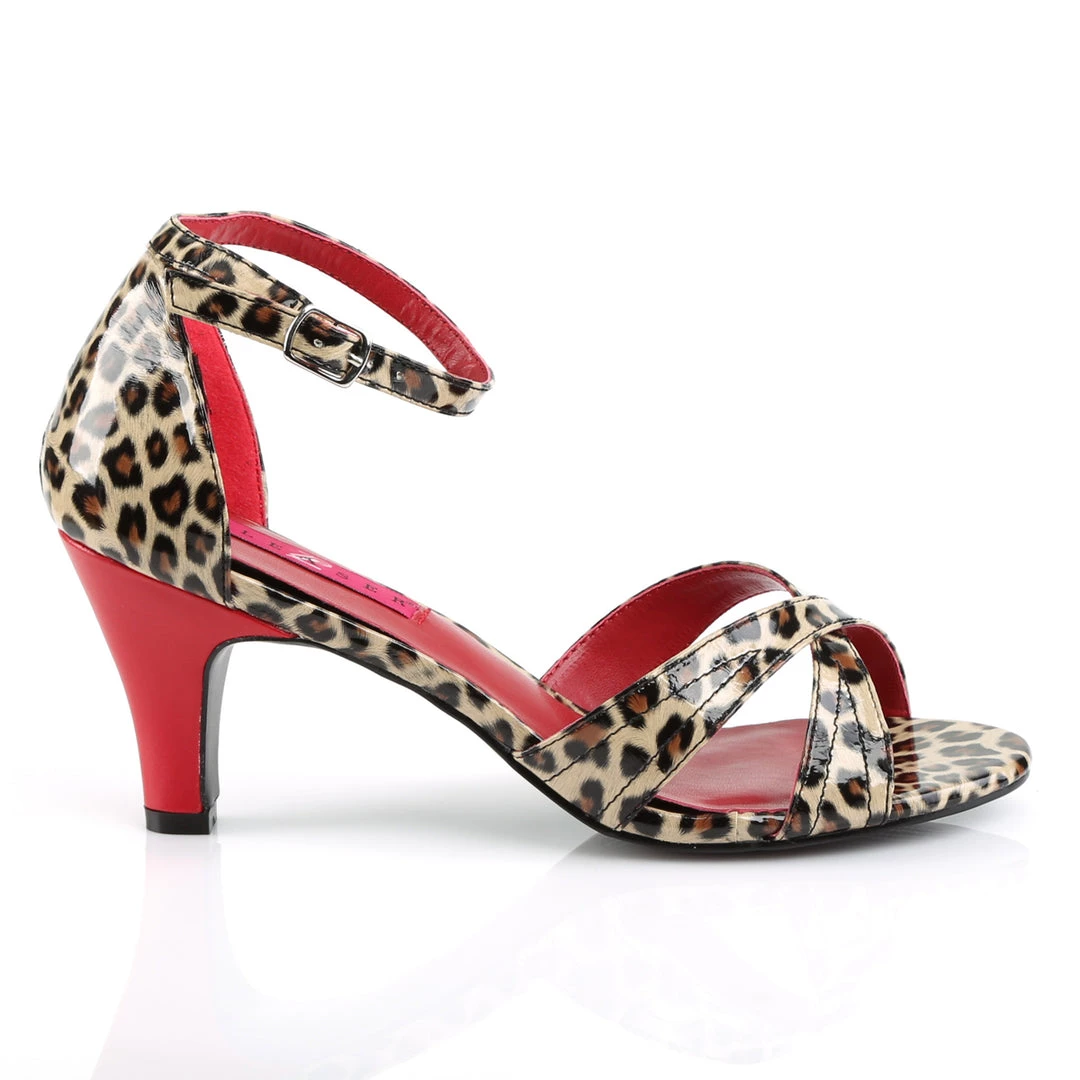 Pleaser Direct Divine 435 Leopard Print Sandals Larger Size Shoes 5 Pleaser Direct Divine 435 Leopard Print Sandals Larger Size Shoes