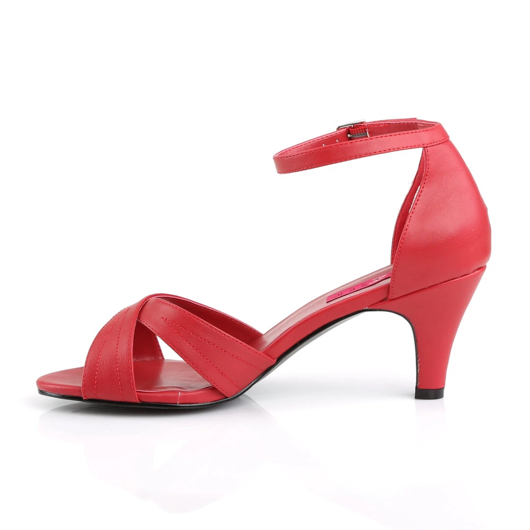Pleaser Direct Divine 435 Red Matte Sandals Larger Size Shoes 3 Pleaser Direct Divine 435 Red Matte Sandals Larger Size Shoes