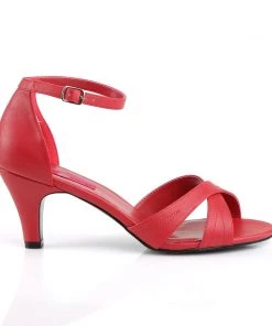 Pleaser Direct Divine 435 Red Matte Sandals Larger Size Shoes 9 Pleaser Direct Divine 435 Red Matte Sandals Larger Size Shoes