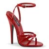 BananaShoes NEXT DAY DELIVERY | Domina 108 Red Strappy Sandals | UK 11 Larger Size Shoes