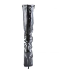Pleaser Direct Domina 2000 Black Faux Leather Knee High Boots 8 Pleaser Direct Domina 2000 Black Faux Leather Knee High Boots
