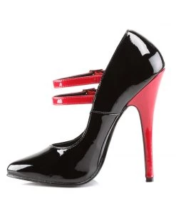 Devious Domina 442 Black And Red Vegan Stilettos 7 Devious Domina 442 Black And Red Vegan Stilettos