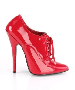 Pleaser Direct Larger Size Shoes Domina 460 Red Patent Vegan Ankle Boots 9 Pleaser Direct Larger Size Shoes Domina 460 Red Patent Vegan Ankle Boots