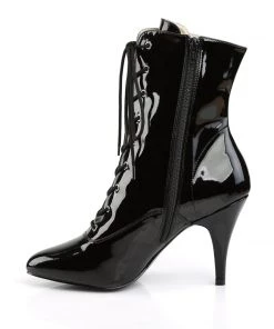 Pleaser Direct Larger Size Shoes Dream 1020 Black Patent Ankle Boots 7 Pleaser Direct Larger Size Shoes Dream 1020 Black Patent Ankle Boots