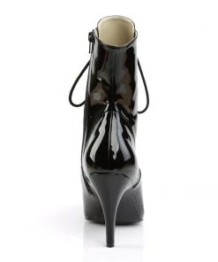 Pleaser Direct Larger Size Shoes Dream 1020 Black Patent Ankle Boots 8 Pleaser Direct Larger Size Shoes Dream 1020 Black Patent Ankle Boots