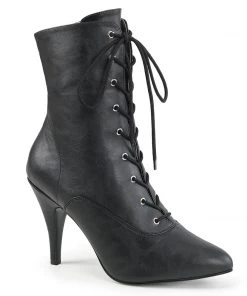 Pleaser Direct Larger Size Shoes Dream 1020 Black Ankle Boots