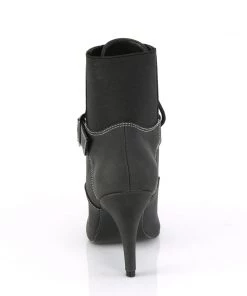 Pleaser Direct Larger Size Shoes Dream 1022 Black Ankle Boots