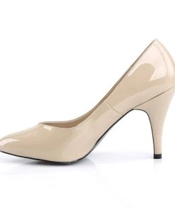 Pleaser Direct Dream 420 Nude Patent Pumps