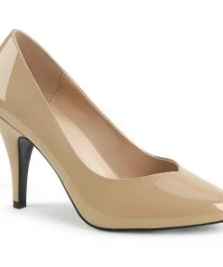 Pleaser Direct Dream 420 Nude Patent Pumps