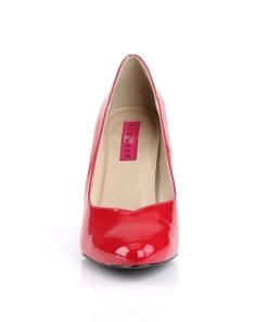Pleaser Direct Dream 420 Red Patent Pumps Larger Size Shoes