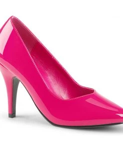 Pleaser Direct Dream 420 Hot Pink Patent Pumps