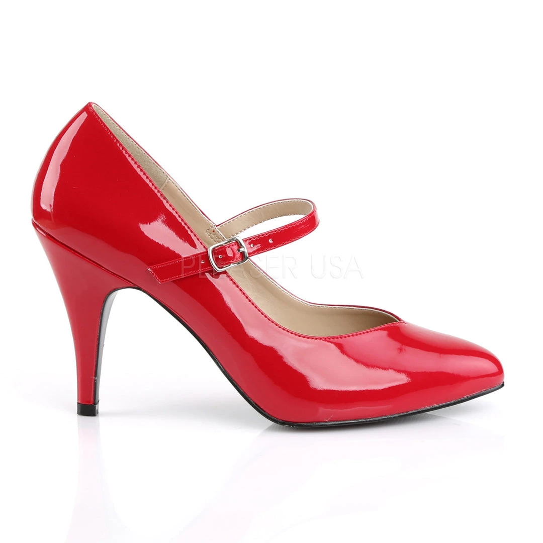 Pleaser Direct Dream 428 Red Patent Mary Jane Pumps Larger Size Shoes 5 Pleaser Direct Dream 428 Red Patent Mary Jane Pumps Larger Size Shoes