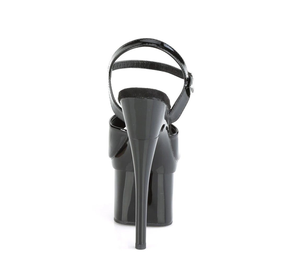 Pleaser Direct Platform Shoes Esteem 709 Black Platform High Heels 4 Pleaser Direct Platform Shoes Esteem 709 Black Platform High Heels