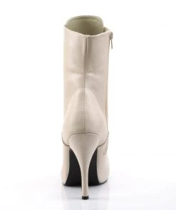BananaShoes NEXT DAY DELIVERY | Eve 106 Nude Matte Lace Up Ankle Boots | UK 9