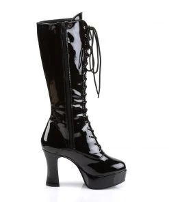 Pleaser Direct Larger Size Shoes Exotica 2020 Black Lace Up Platform Boots 9 Pleaser Direct Larger Size Shoes Exotica 2020 Black Lace Up Platform Boots