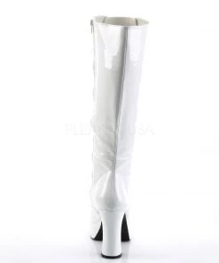 Pleaser Direct Exotica 2020X Wide Fit White Lace Up Platform Boots 8 Pleaser Direct Exotica 2020X Wide Fit White Lace Up Platform Boots