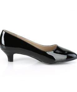 Pleaser Direct Fab 420 Black Patent Pumps Larger Size Shoes