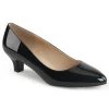 Pleaser Direct Fab 420 Black Patent Pumps Larger Size Shoes