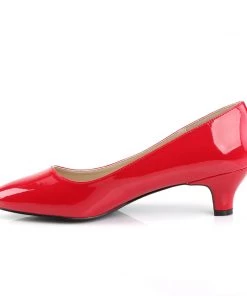 Pleaser Direct Fab 420 Red Patent Pumps