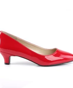 Pleaser Direct Fab 420 Red Patent Pumps