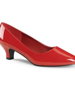 Pleaser Direct Fab 420 Red Patent Pumps