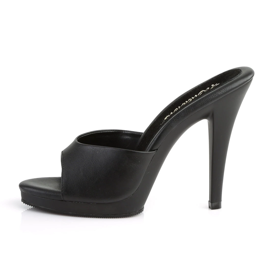 Pleaser Direct Flair 401-2 Black Matte Peep Toe Sandals Larger Size Shoes 3 Pleaser Direct Flair 401-2 Black Matte Peep Toe Sandals Larger Size Shoes