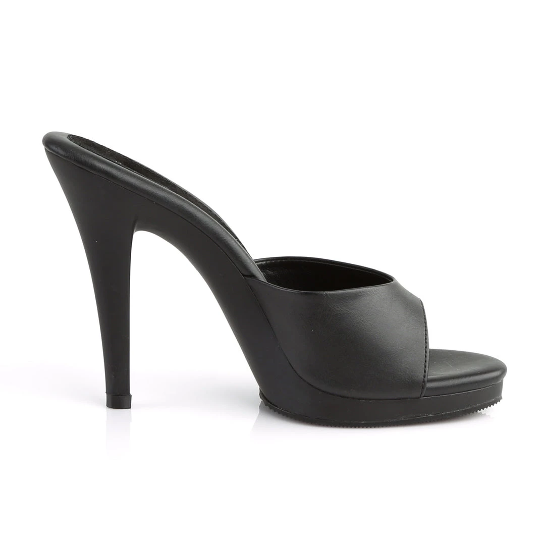 Pleaser Direct Flair 401-2 Black Matte Peep Toe Sandals Larger Size Shoes 5 Pleaser Direct Flair 401-2 Black Matte Peep Toe Sandals Larger Size Shoes