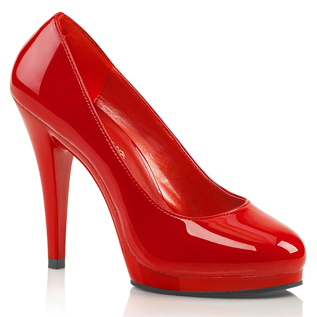 Pleaser Direct Flair 480 Red Patent Court Shoes Larger Size Shoes 1 Pleaser Direct Flair 480 Red Patent Court Shoes Larger Size Shoes