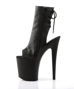 Pleaser Direct Flamingo 1018 Black Faux Leather And Matte Ankle Boots Larger Size Shoes 7 Pleaser Direct Flamingo 1018 Black Faux Leather And Matte Ankle Boots Larger Size Shoes