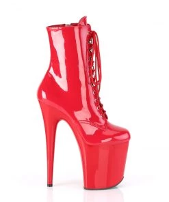 Pleaser Direct Larger Size Shoes Flamingo 1020 Red Patent Vegan Ankle Boot 9 Pleaser Direct Larger Size Shoes Flamingo 1020 Red Patent Vegan Ankle Boot