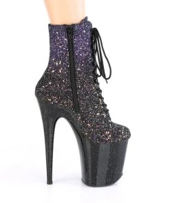 Pleaser Direct Flamingo 1020OMBG Purple And Black Platform Boots 9 Pleaser Direct Flamingo 1020OMBG Purple And Black Platform Boots