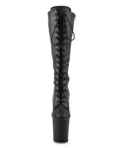 Pleaser Direct Flamingo 2023 Black Matte Boots