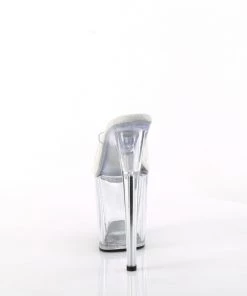 Pleaser Direct Flamingo 801 Clear Platforms