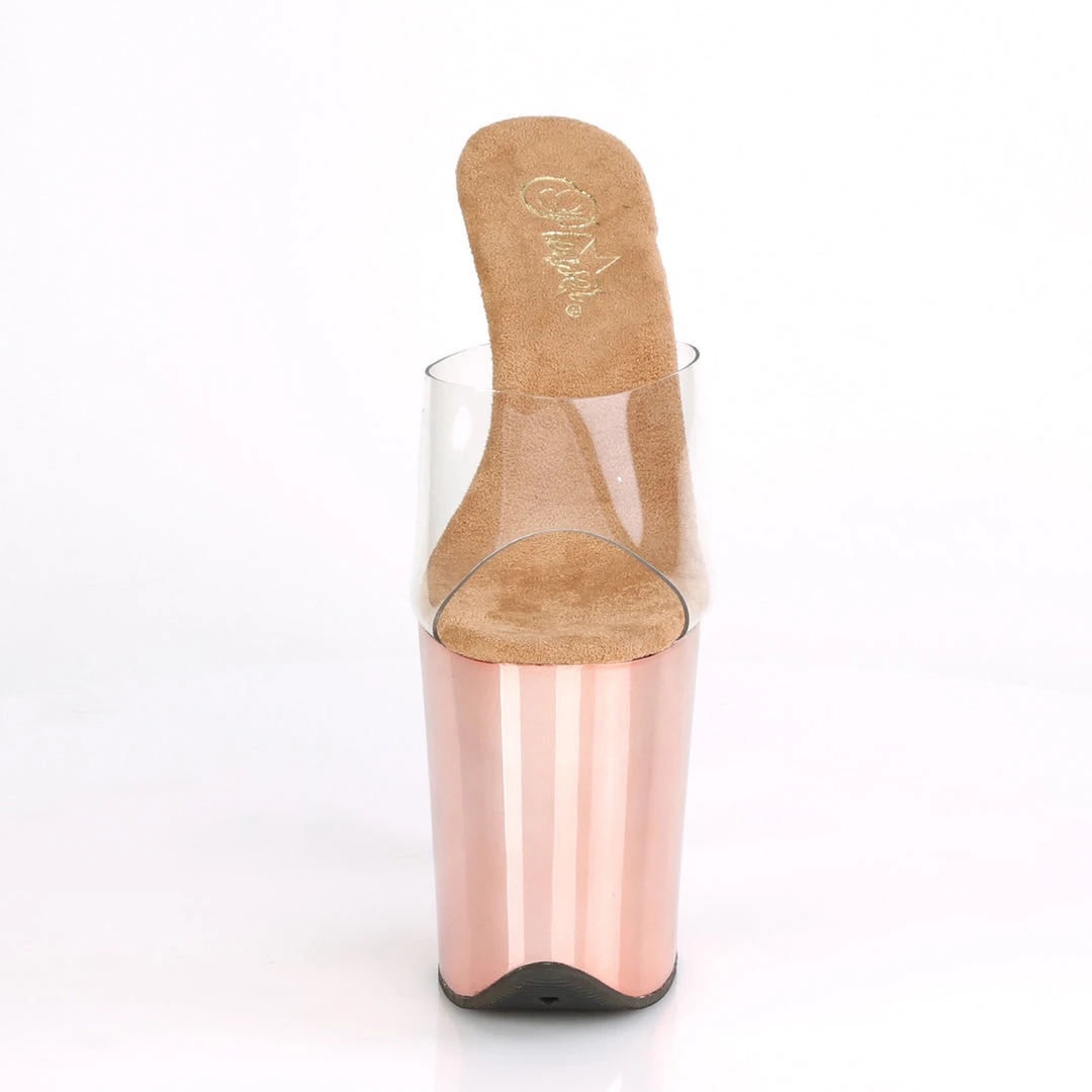 Pleaser Direct Flamingo 801 Rose Gold Chrome Platforms By Pleaser Shoes 2 Pleaser Direct Flamingo 801 Rose Gold Chrome Platforms By Pleaser Shoes