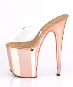 Pleaser Direct Flamingo 801 Rose Gold Chrome Platforms By Pleaser Shoes 7 Pleaser Direct Flamingo 801 Rose Gold Chrome Platforms By Pleaser Shoes