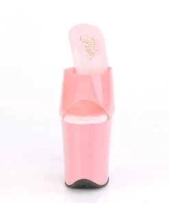 Pleaser Direct Platform Shoes Flamingo 801N Pink Platform Heels