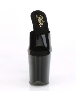 Pleaser Direct Flamingo 801N Black Platform Heels