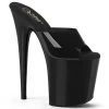 Pleaser Direct Flamingo 801N Black Platform Heels