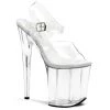 Pleaser Direct Flamingo 808 Clear Platforms
