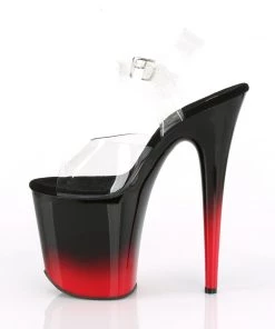 Pleaser Direct Flamingo 808BR-H Black And Red Platforms Larger Size Shoes 7 Pleaser Direct Flamingo 808BR-H Black And Red Platforms Larger Size Shoes