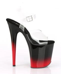 Pleaser Direct Flamingo 808BR-H Black And Red Platforms Larger Size Shoes 9 Pleaser Direct Flamingo 808BR-H Black And Red Platforms Larger Size Shoes