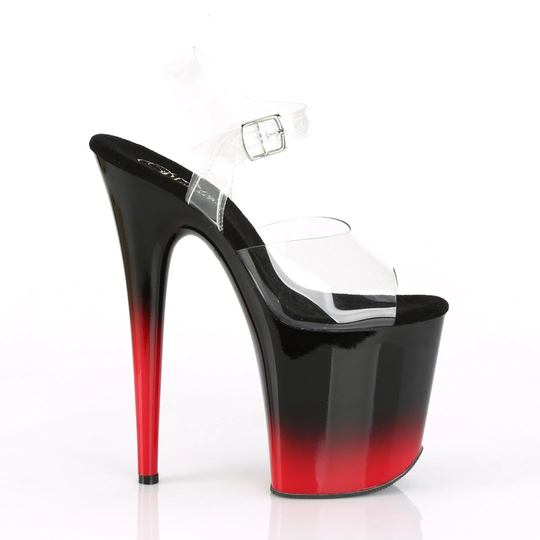 Pleaser Direct Flamingo 808BR-H Black And Red Platforms Larger Size Shoes 5 Pleaser Direct Flamingo 808BR-H Black And Red Platforms Larger Size Shoes