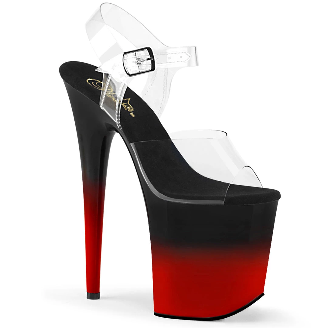 Pleaser Direct Flamingo 808BR-H Black And Red Platforms Larger Size Shoes 1 Pleaser Direct Flamingo 808BR-H Black And Red Platforms Larger Size Shoes